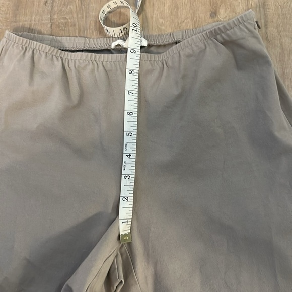 Eileen Fisher women’s petite khaki cropped pants size small - Picture 6 of 8